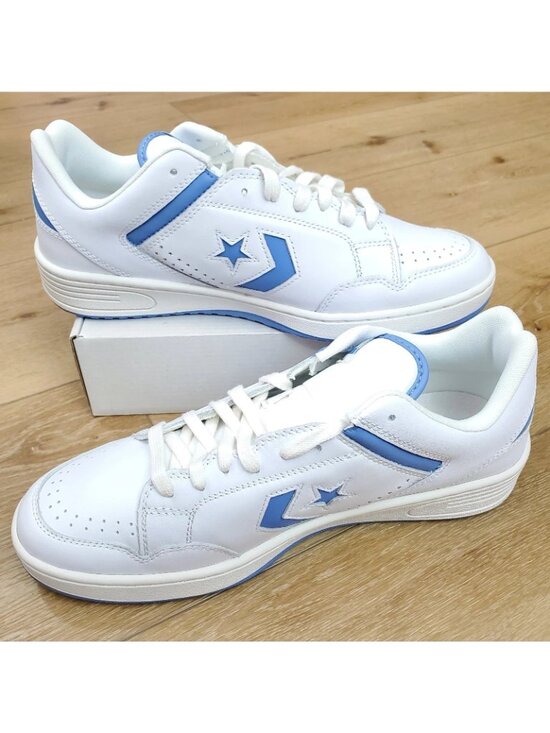 CONVERSE Weapon Low Blue White Open Sky Size 13 MENS / WOMENS 14.5 New A12745C main image 8